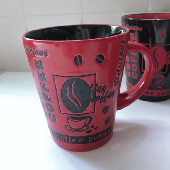 Coffee mug Set, Morning coffee mug set of 2 - Picture 2 of 5